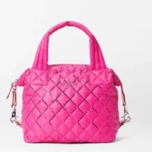 Mz Wallace Pink Quilted Women's Bag Suitton